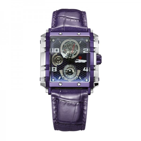 Expedition 6757 Silver Purple Leather Lady BFLTLPU